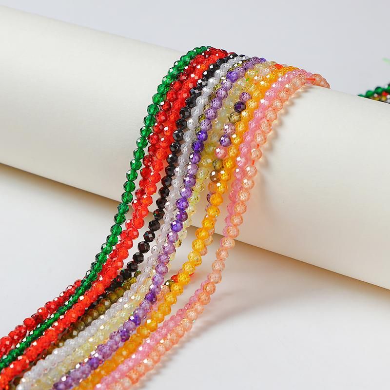1 Piece Artificial Crystal Round Beads