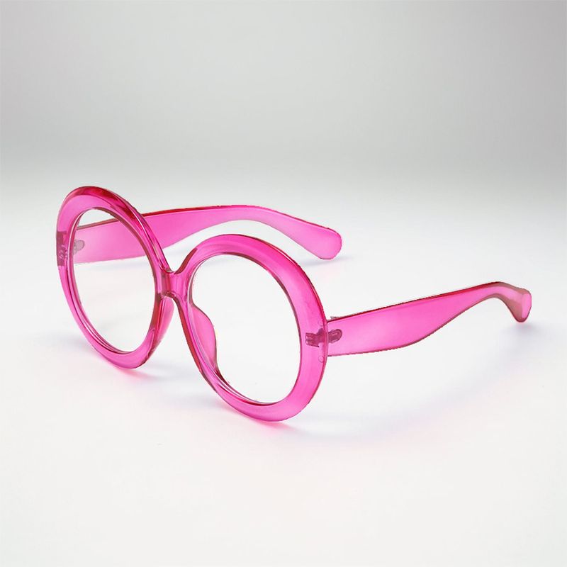 Casual Estilo Clásico Color Sólido Ordenador Personal Marco Redondo Fotograma Completo Gafas Ópticas