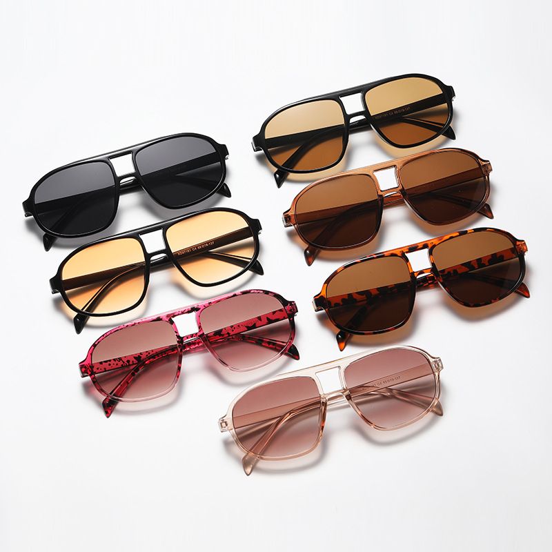 Ferien Einfacher Stil Einfarbig Pc Kröte Brille Vollbild Sonnenbrille Der Frauen