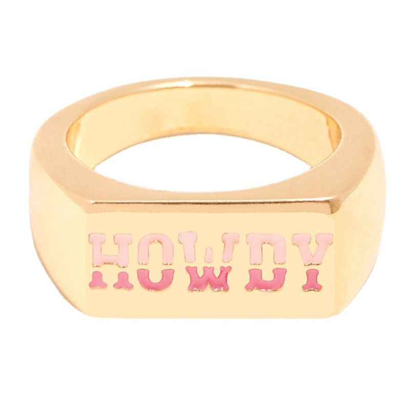 Wholesale Simple Style Geometric Brass 14K Gold Plated Rings