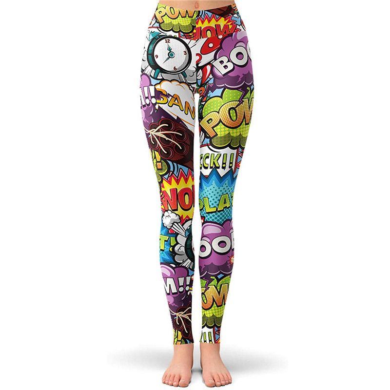 Classic Style Printing Chlorinated Fiber Polyester Active Bottoms Jogger Pants
