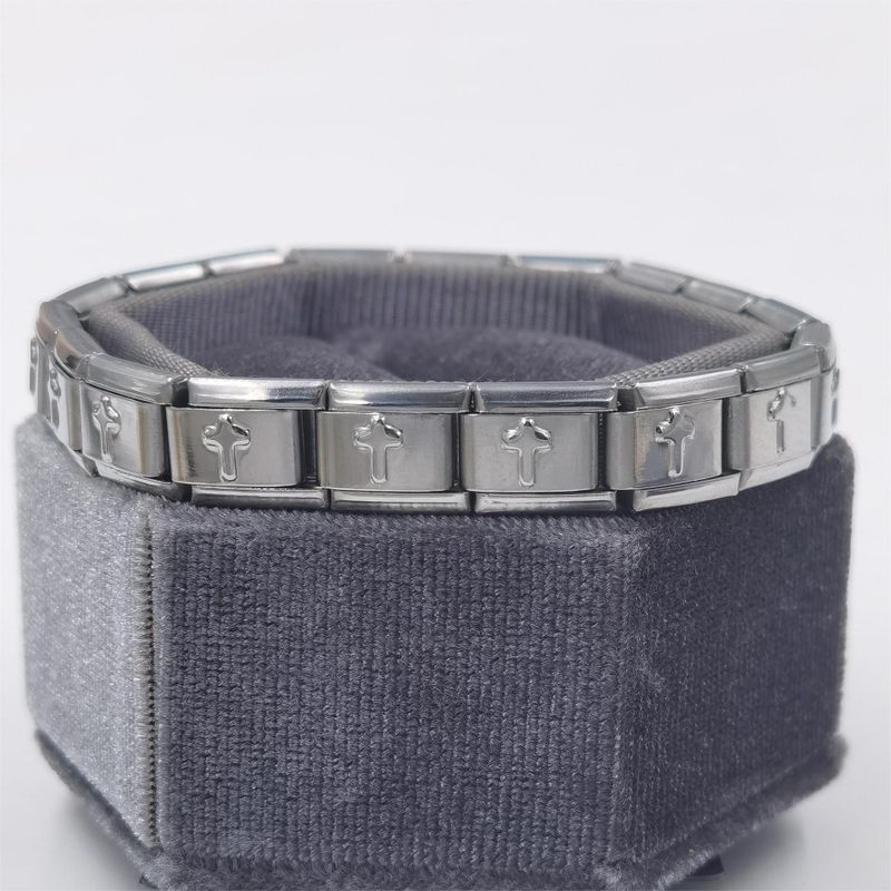Acier Inoxydable Style Simple Traverser Bracelets