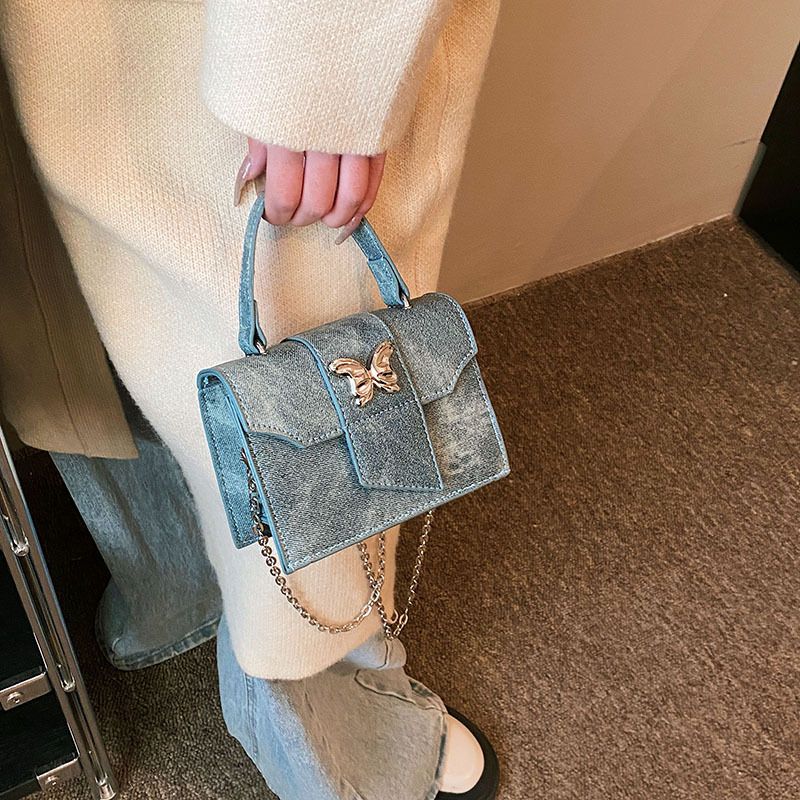 Women's Small Pu Leather Bow Knot Streetwear Flip Cover Handbag