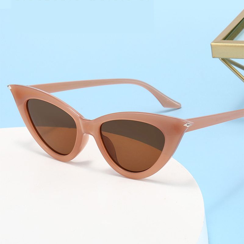 IG Style Casual Hip-Hop Geometric Ac Cat Eye Full Frame Women's Sunglasses