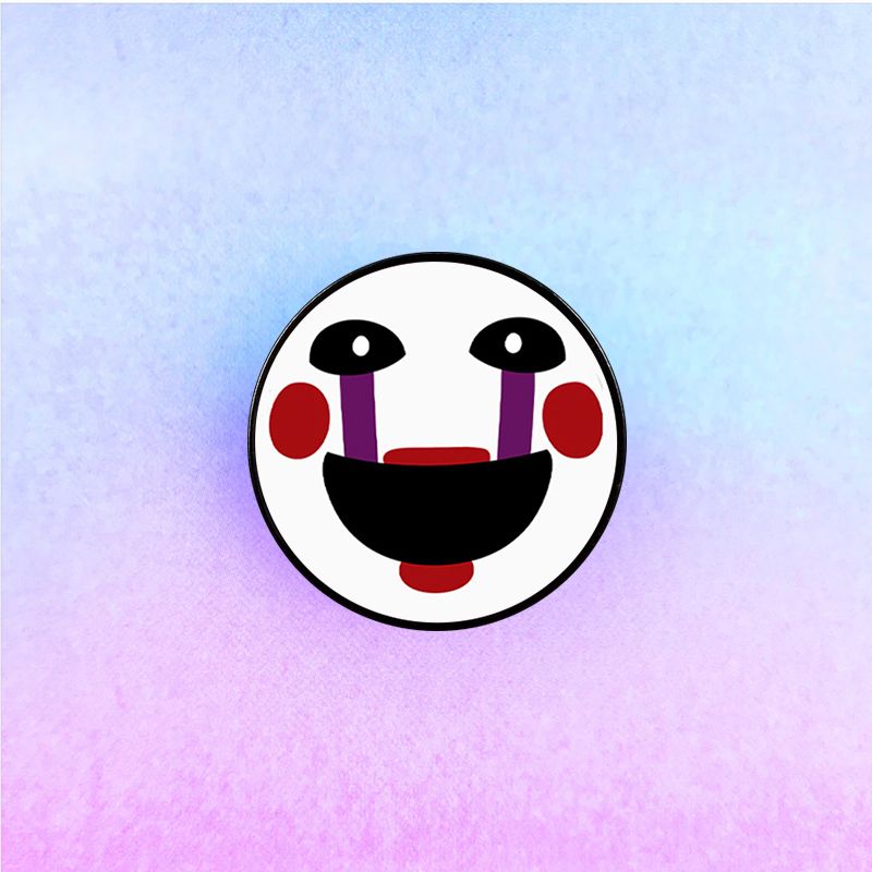 Casual Cute Modern Style Cartoon Emoji Face Alloy Printing Unisex Brooches