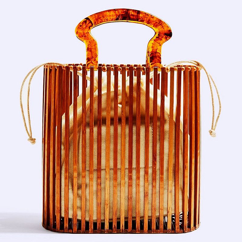 Women's Medium Arylic Solid Color Vintage Style Classic Style String Handbag