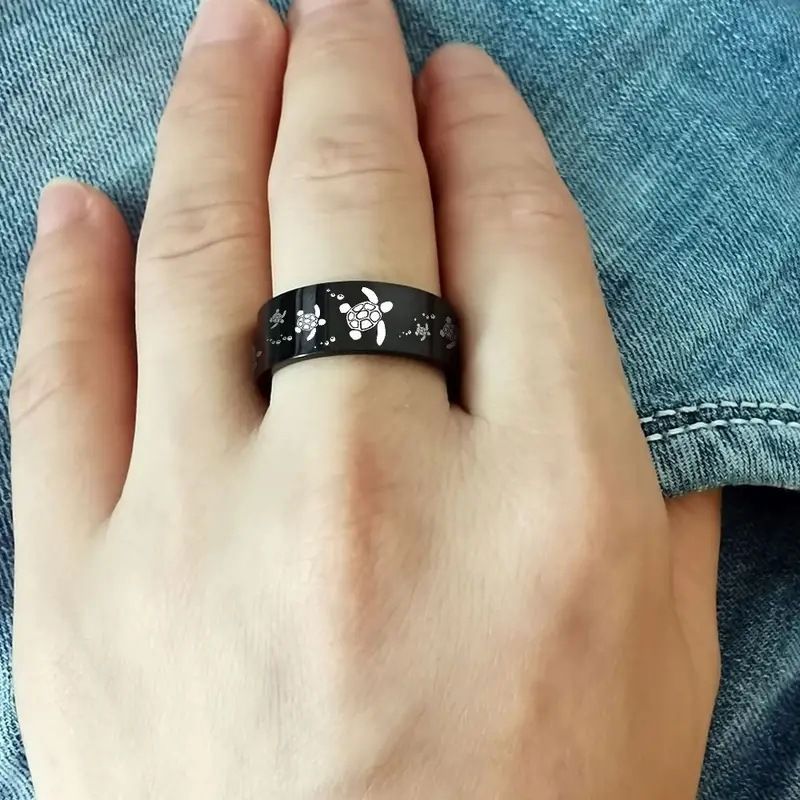 Simple Style Star 304 Stainless Steel Women's Rings