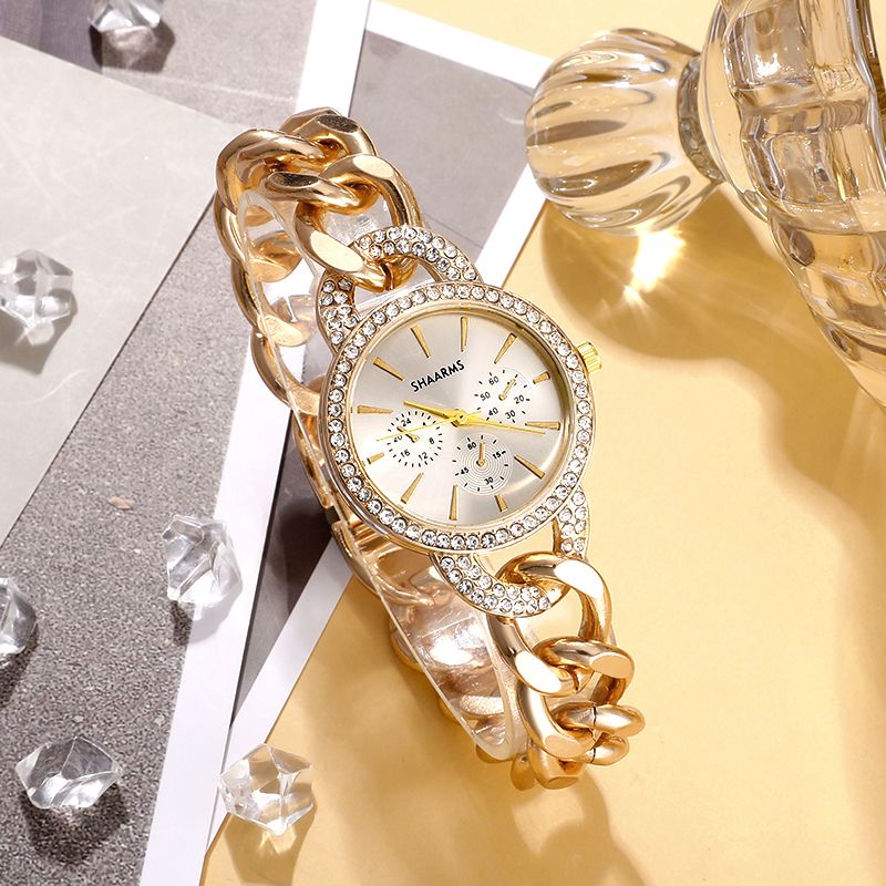Casual Elegant Business Geometric Hook Quartz Women's Watches