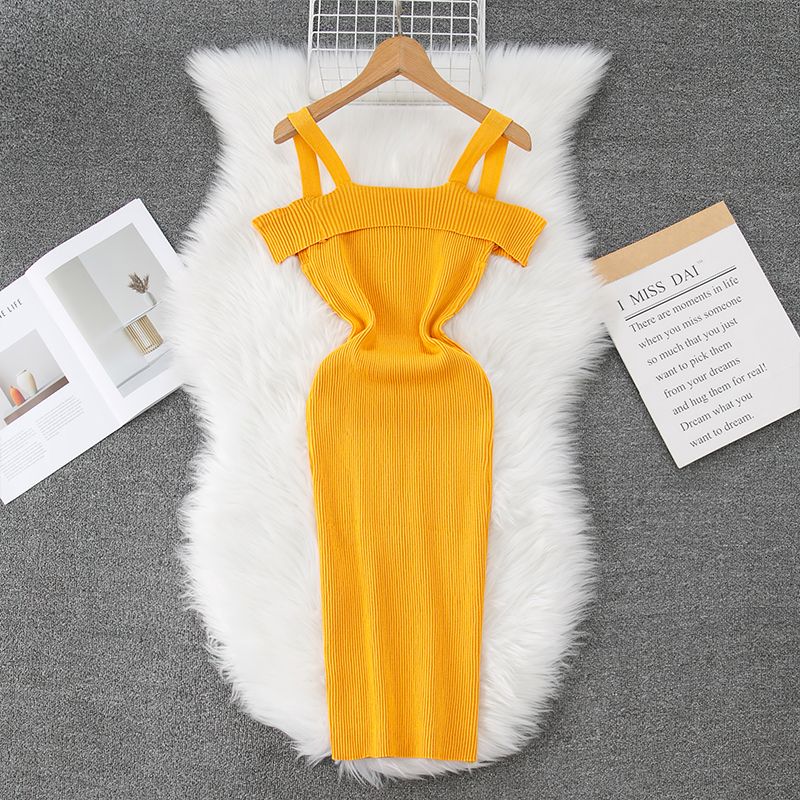 Women's Strap Dress Casual Boat Neck Backless Sleeveless Solid Color Maxi Long Dress Daily
