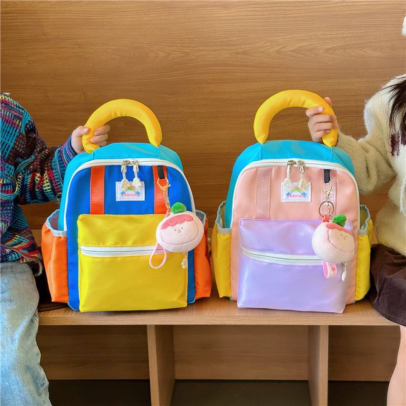 Nueva Mochila De Jardín De Infantes Para Niños De Primaria Grado Uno Niños Y Niñas Mochila Ultraligera Mochila De Viaje Con Protección Hacia La Columna Vertebral