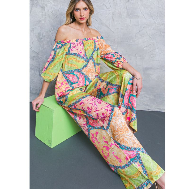Holiday Daily Women's Vacation Abstract Spandex Polyester Printing Pants Sets Pants Sets