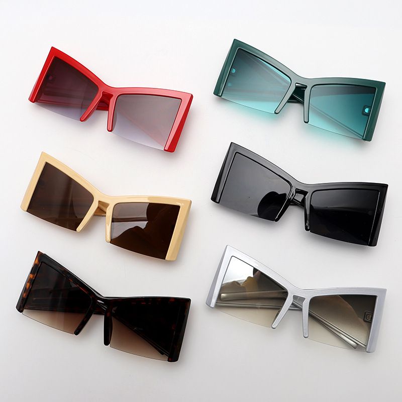 Einfacher Stil Klassischer Stil Einfarbig Pc Speziell Geformter Spiegel Halbbild Brille