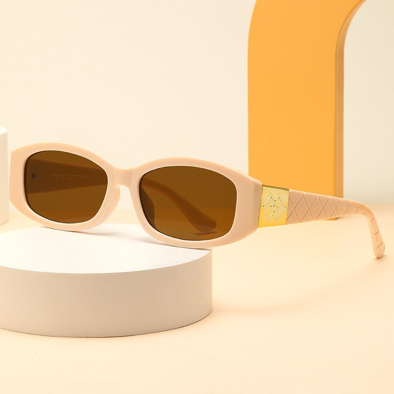 Basic Modern Style Classic Style Geometric Ac Butterfly Frame Full Frame Women's Sunglasses