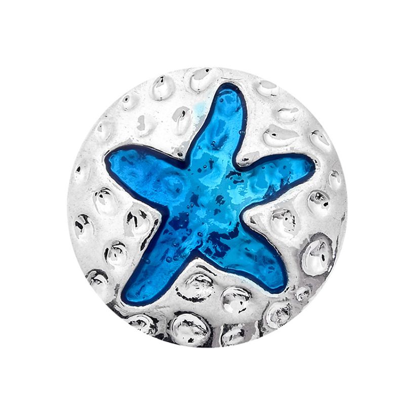 1 Piece Alloy Starfish Pendant