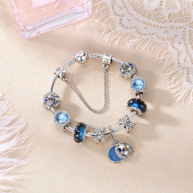 Dame Style Moderne Star Alliage Incruster Strass Femmes Bracelets Bracelet