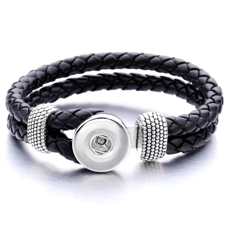 1 Piece Alloy Leather Rope Solid Color Rope
