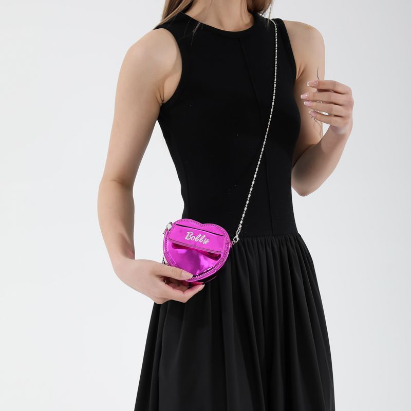 Women's Small Pu Leather Letter Solid Color Streetwear Zipper Shoulder Bag