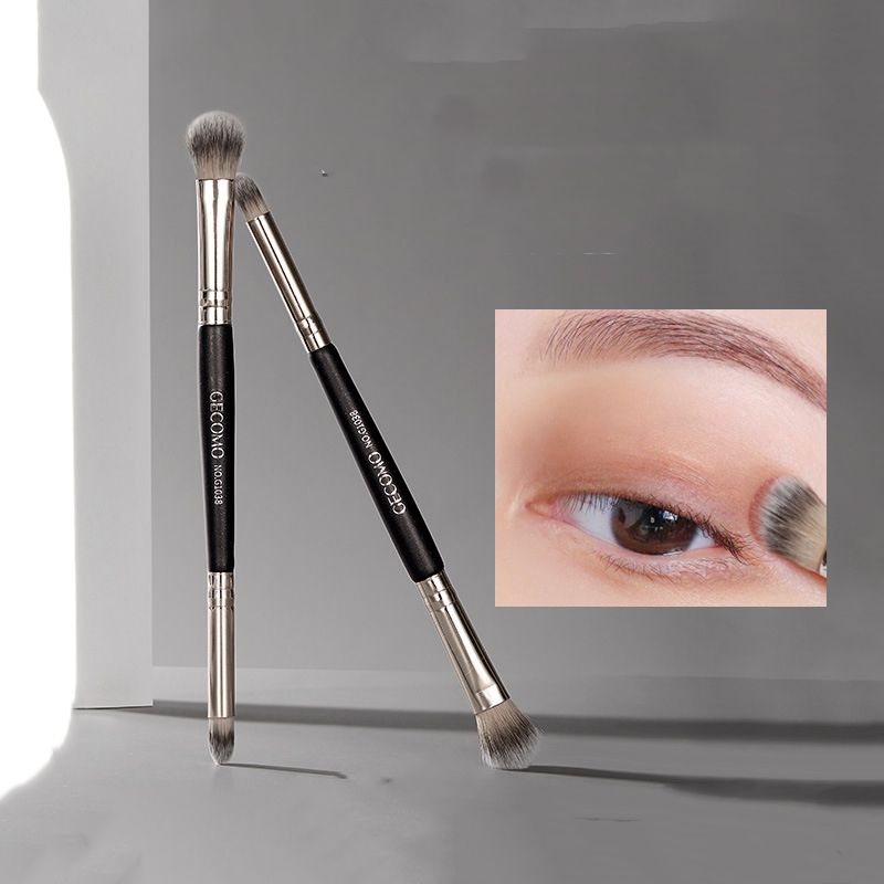 Fashion Double-headed Makeup Brush Soft Hair Natural Smudge Makeup Brush