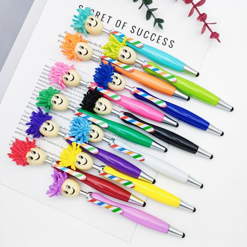 1 Piece Cartoon Class Learning ABS Plastic Cute Ballpoint Pen