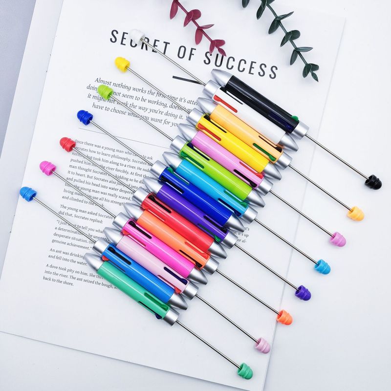 1 Pièce Couleur Unie Classer L'École ABS En Plastique Style Classique Stylo À Bille