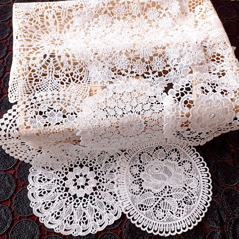 Simple Style Flower Polyester Tablecloths Artificial Decorations