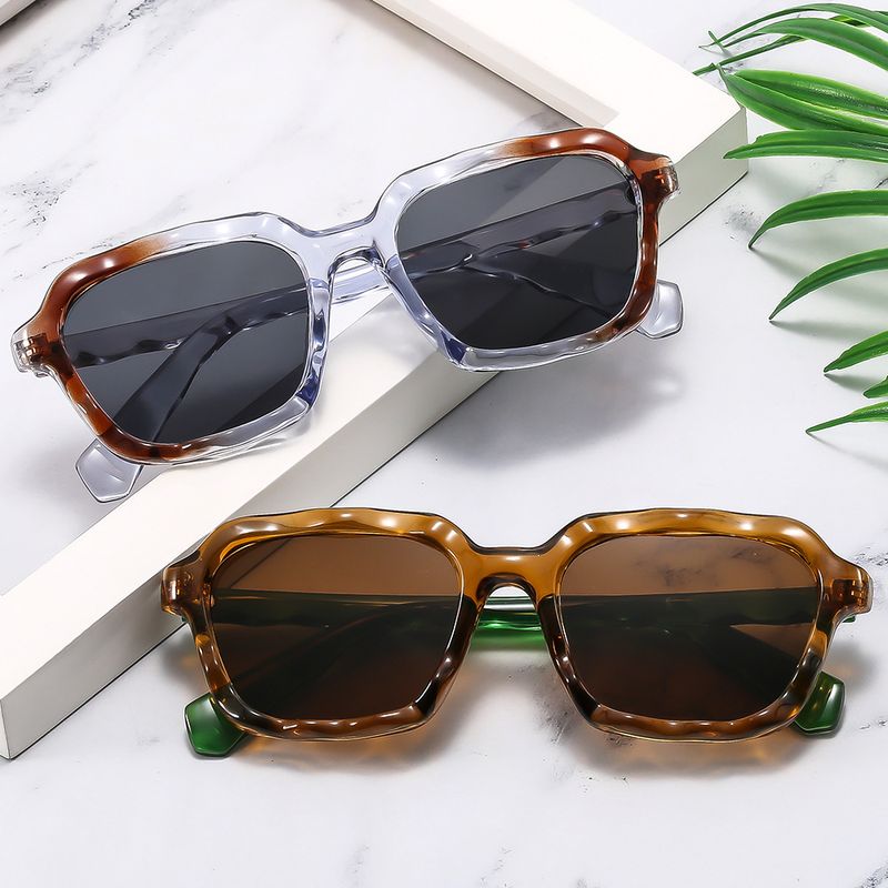 Basic Simple Style Classic Style Square Ac Square Full Frame Glasses