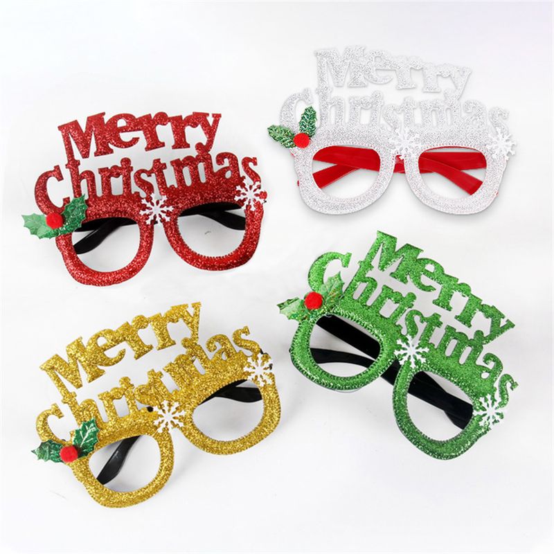 Christmas Simple Style Classic Style Letter Plastic Festival