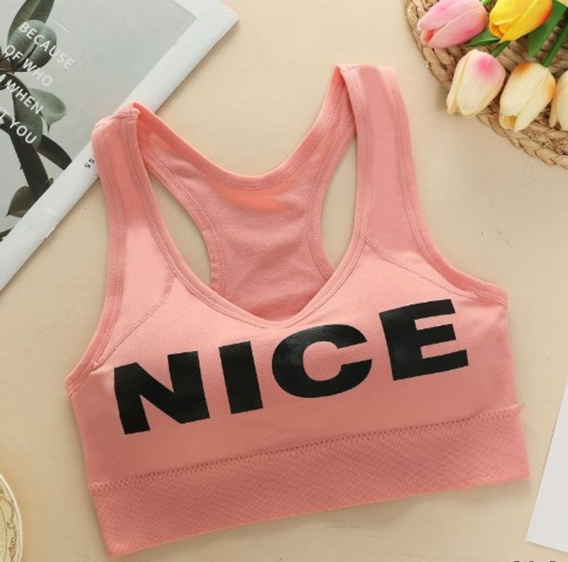 Tank Tops Simple Style Letter