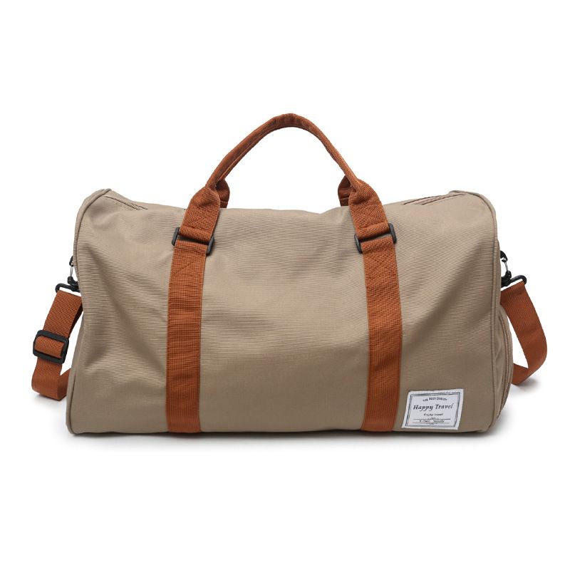 Unisex Basic Classic Style Solid Color Oxford Cloth Travel Bags