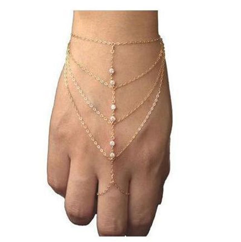 Simple Style Geometric Alloy Women's Bracelets