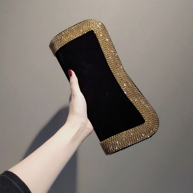 Velvet Solid Color Evening Bags