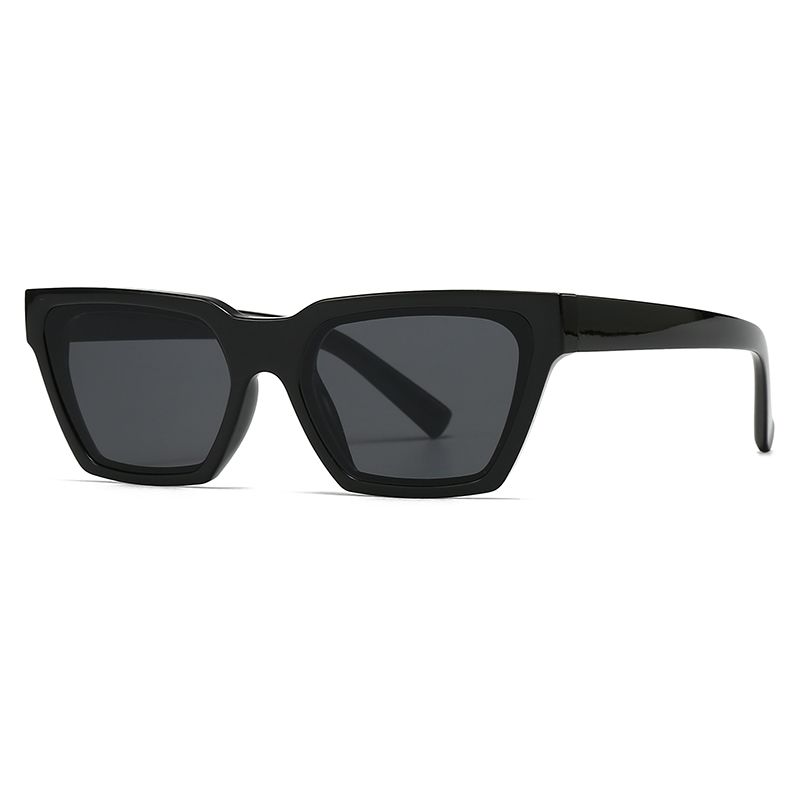 Modern Style Solid Color Pc Cat Eye Full Frame Women's Sunglasses