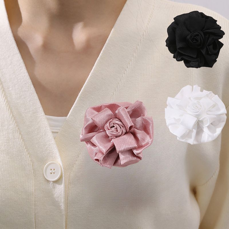 Elegant French Style Modern Style Flower Artificial Flower Women's Brooches