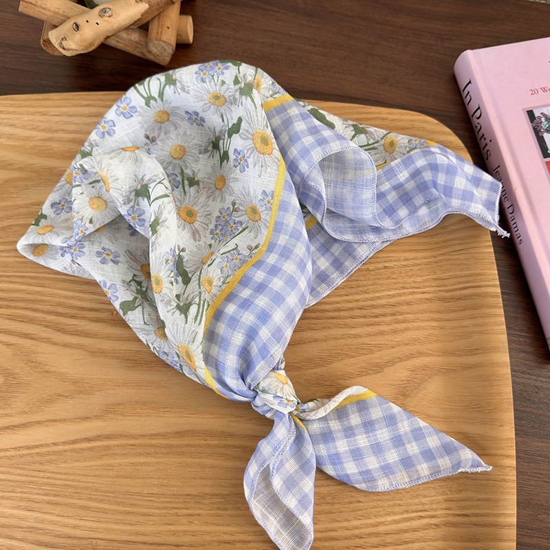 Women's Vacation Sweet Pastoral Color Block Cloth Hair Band