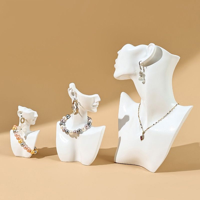 Nordic Style Human Resin Jewelry Display