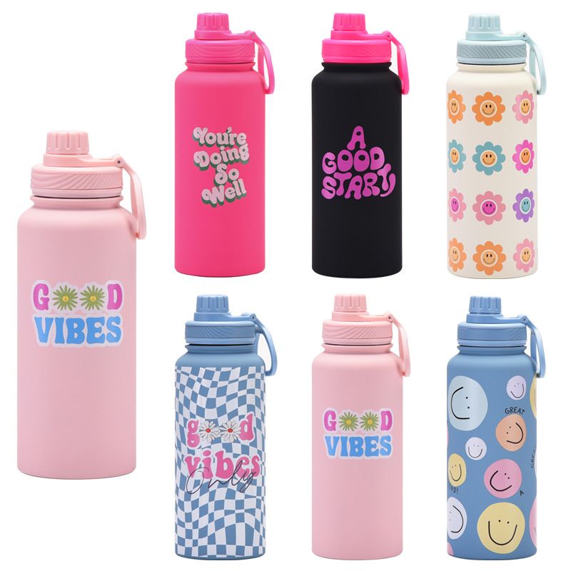 Casual Cute Letter 201 Stainless Steel 304 Stainless Steel Thermos Cup 1 Piece