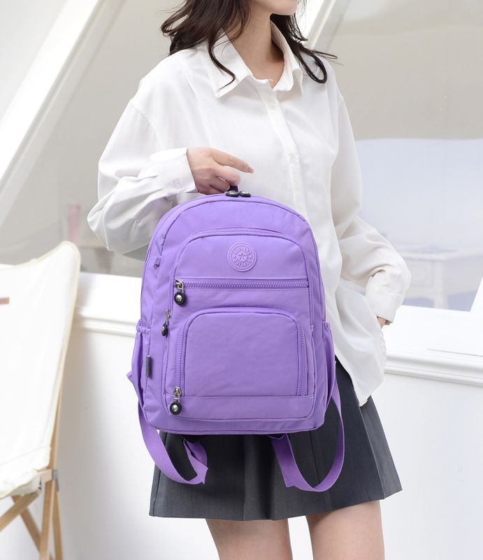 Waterproof Color Block Casual Daily Women's Backpack