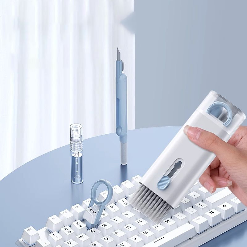 Keyboard Cleaning Brush Mechanical Keyboard Cleaning Tool Headset Cleaning Appliance Laptop Screen Mac Mobile Phone Dust Cleaning Multifunctional Cleaning Set Special Brush