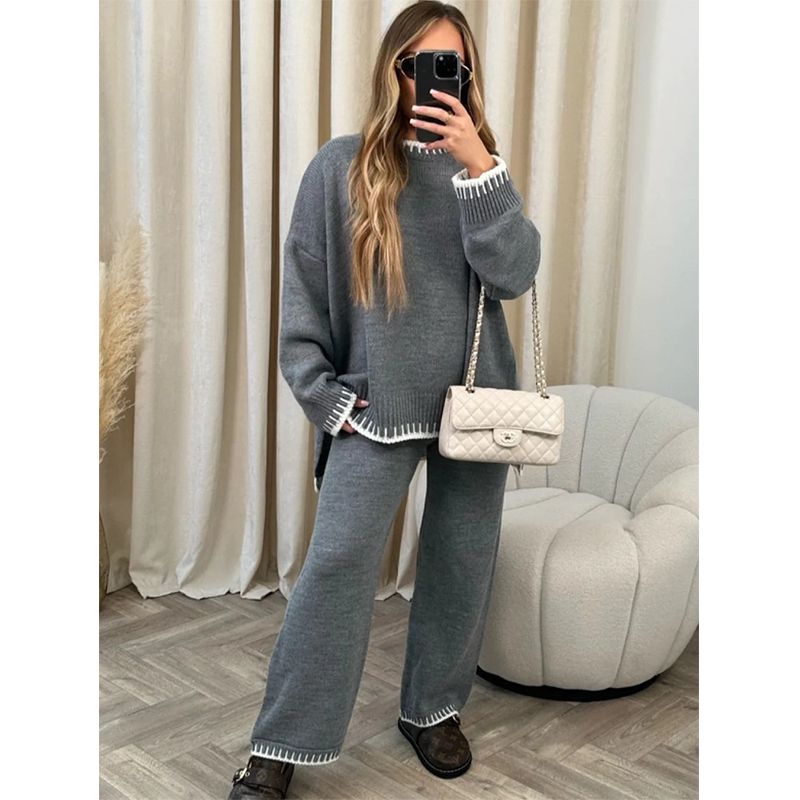 Daily Street Women's Casual Solid Color Rayon Pants Sets Pants Sets