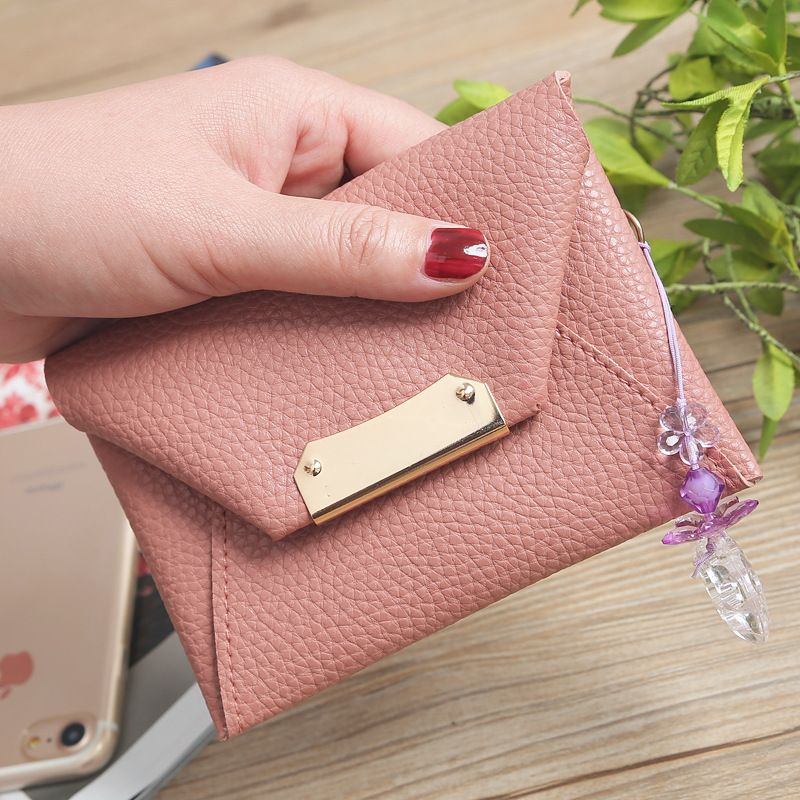 Nihaojewelry Wholesale Accessories New Korean Lychee Pattern Mini Wallet
