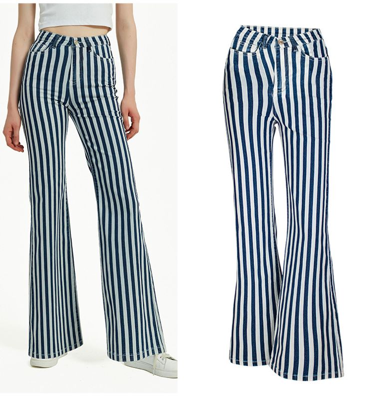 Women's Stripe Washed BOTTOMS