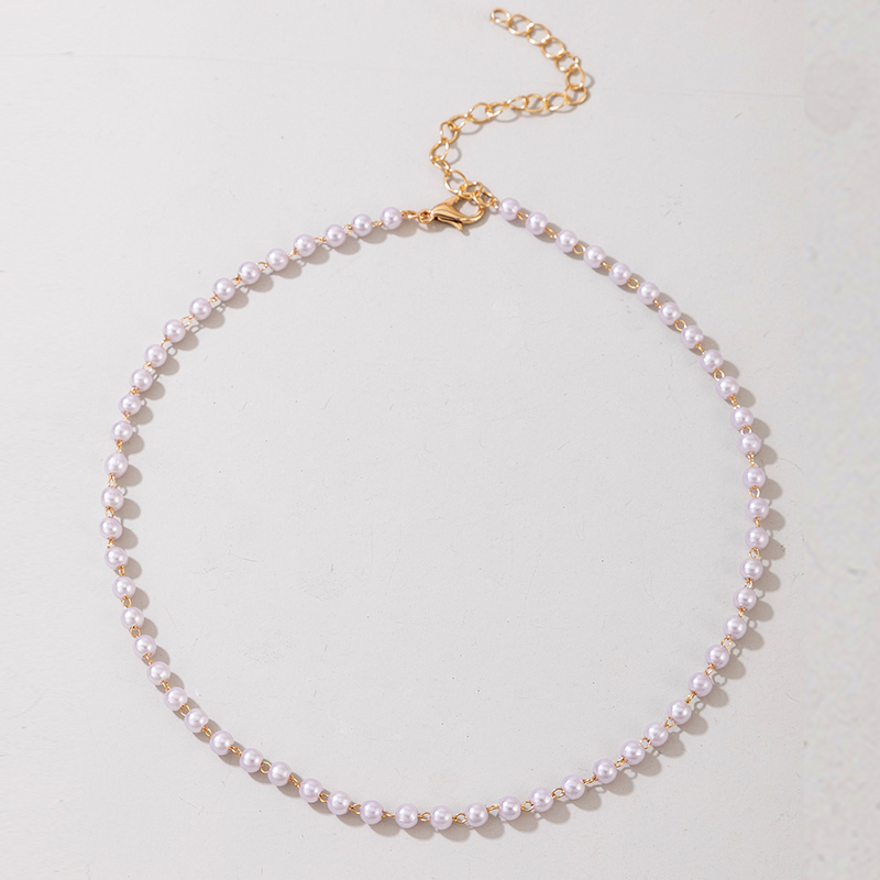 Hot-selling  Simple Simple Pearl Necklace display picture 2