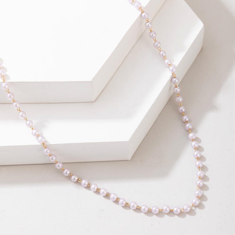 Hot-selling  Simple Simple Pearl Necklace display picture 5