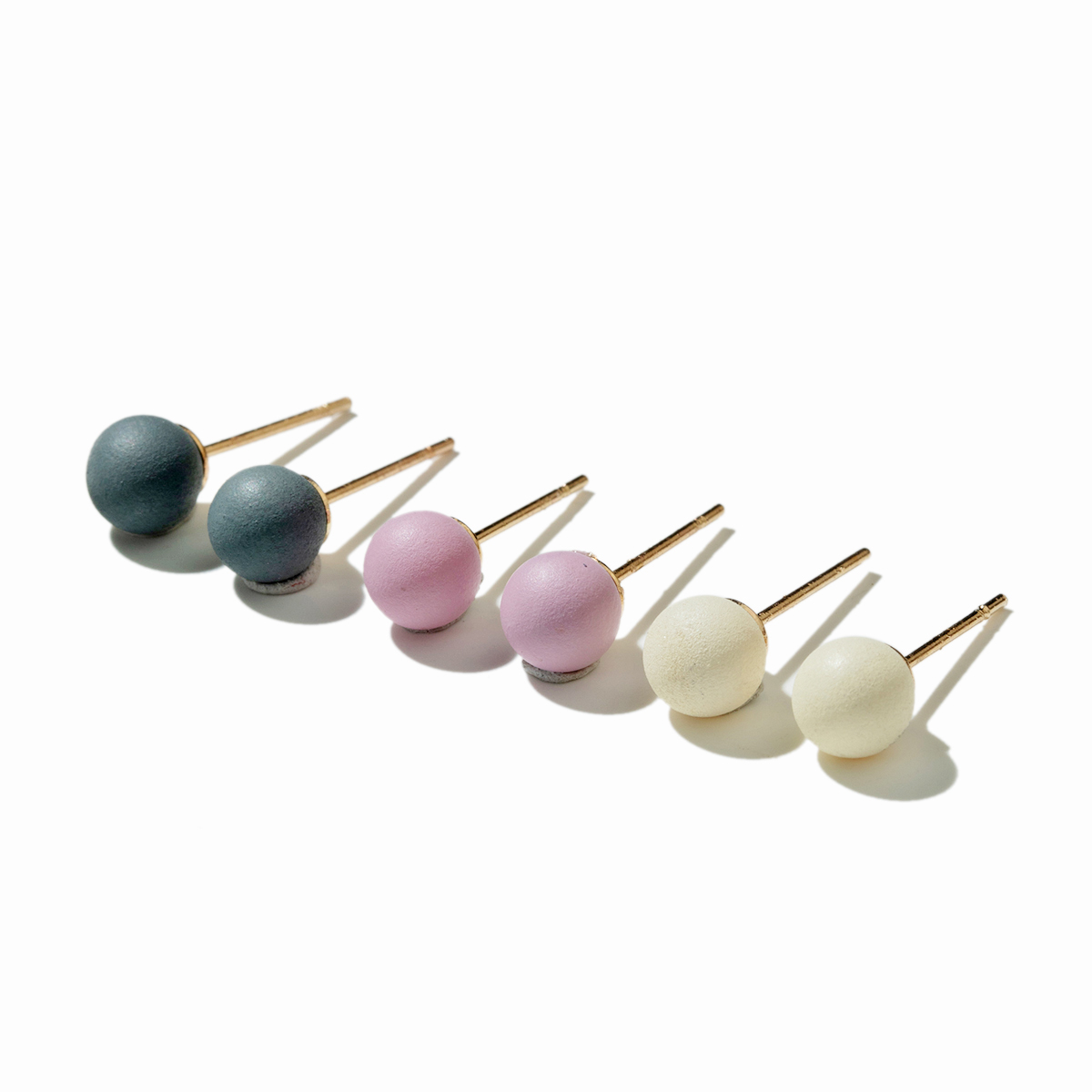 New Colorful Round Ball   Earrings display picture 2