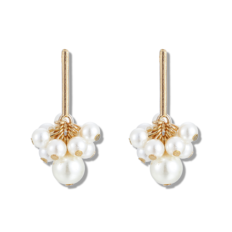 Boucles D&#39;oreilles En Perles À La Mode Coréenne display picture 2
