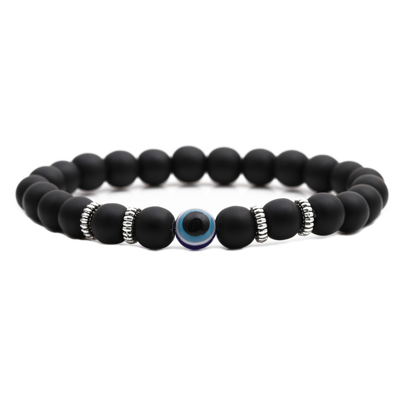 1 Piece Fashion Devil's Eye Beaded Unisex Bracelets display picture 1