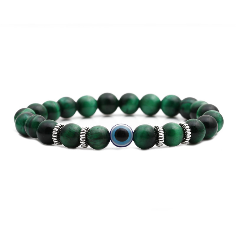 1 Piece Fashion Devil's Eye Beaded Unisex Bracelets display picture 8