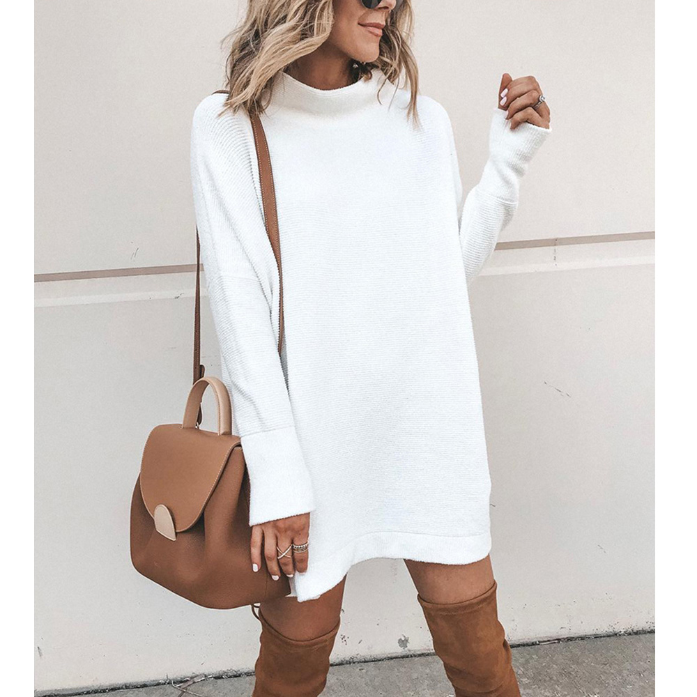New Casual Long Sleeve Round Neck Dress display picture 2