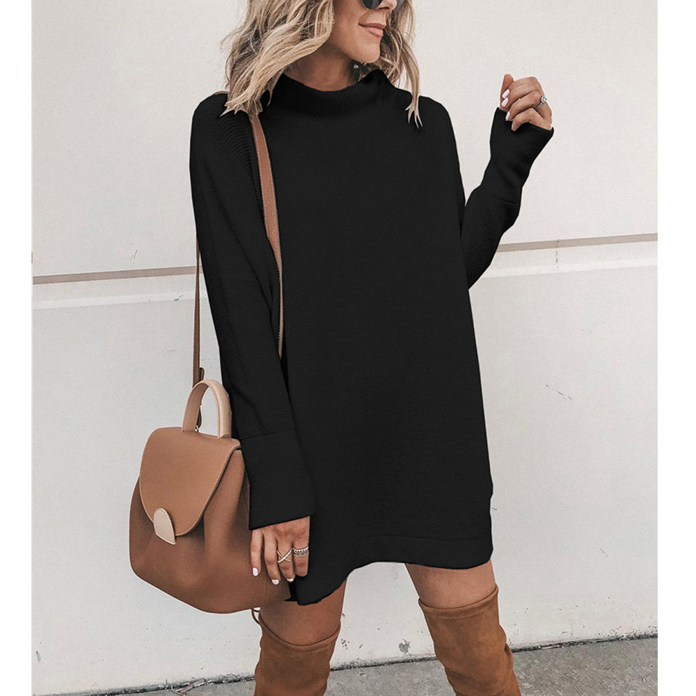 New Casual Long Sleeve Round Neck Dress display picture 4