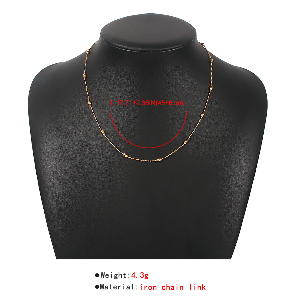 Simple High Sense Necklace display picture 2